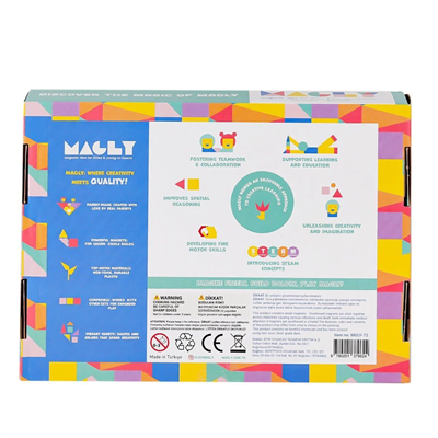 MGL-72 72 PCS MANYETİK BLOK