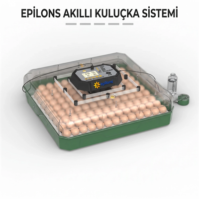 Kuluçka Makinesi Tam Otomatik 110 Yumurta Kapasiteli - Su Pompalı ve Yedek Motorlu BX-316434