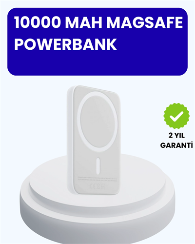 MagSafe Manyetik Powerbank iPhone İçin Hızlı, Kablosuz ve Güvenli Şarj