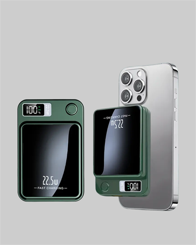 MagSafe Powerbank 22.5W Hızlı Şarjlı ve Kompakt Kablosuz Şarj Cihazı