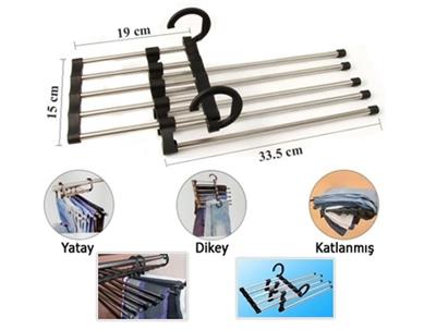 Magic Hanger 5in1 Pantolon Askısı (3936)