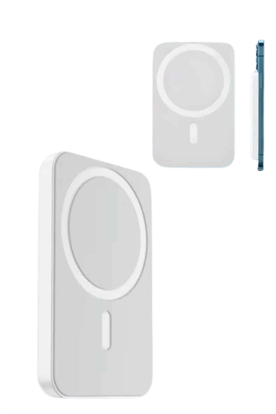 Magsafe Battery Pack Powerbank Kablosuz Şarj 5.000 mah
