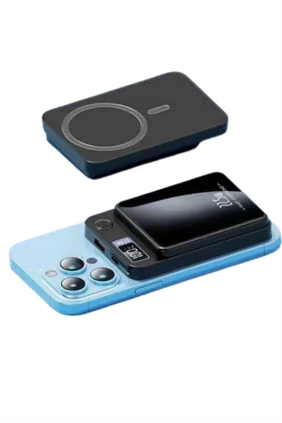 Magsafe Hızlı Şarj 10.000 Mah Wireless Şarj Powerbank Android ve İOS Uyumlu