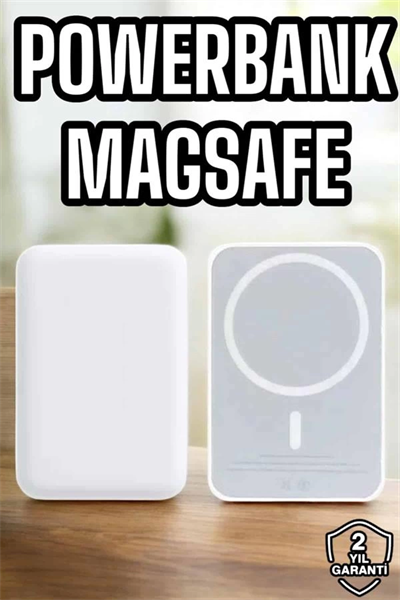 Magsafe Kablosuz Batarya Yüksek Performanslı Manyetik Tasarım Hızlı Şarj