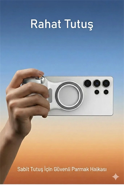 Magsafe Selfie Çubuğu Kamera Kolu Profesyonel Çekim Zoom