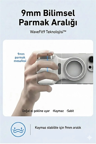 Magsafe Selfie Çubuğu Kamera Kolu Profesyonel Çekim Zoom