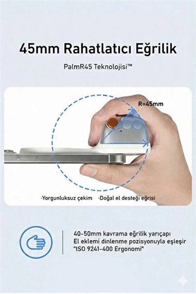 Magsafe Selfie Çubuğu Kamera Kolu Profesyonel Çekim Zoom