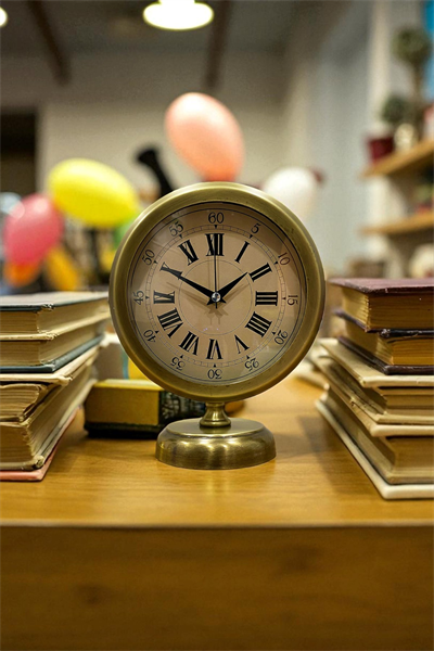 Majestic Time Eskitme 25 x 20 Cm Metal Masa Saati