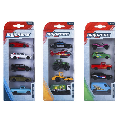 Majorette Street Cars 5li Araç Seti