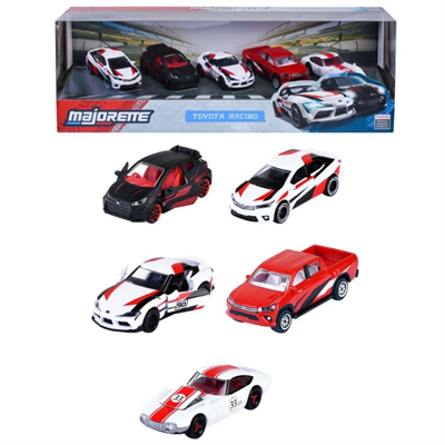 Toyota Racing 5 Parçalı Model Araba Hediye Seti