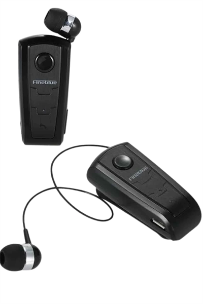 Makaralı Bluetooth Kulakiçi Yaka Kulaklığı Kablosuz Kulaklık