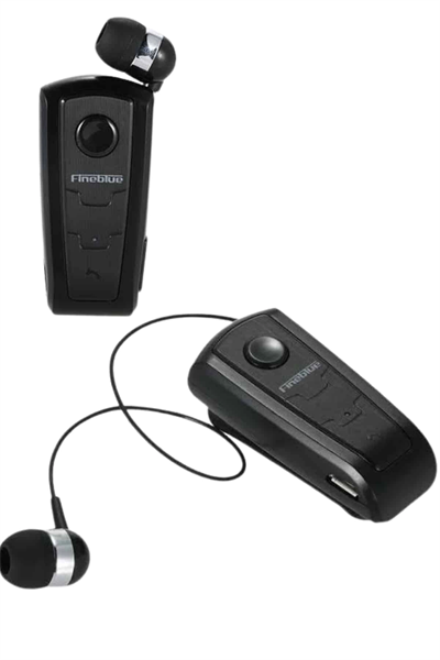 Makaralı Bluetooth Kulakiçi Yaka Kulaklığı Kablosuz Kulaklık