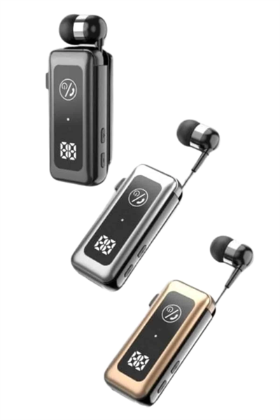 Makaralı Bluetooth Kulaklık Telefon Uyumlu Makaralı TF Kart Girişli Güç Göstergeli