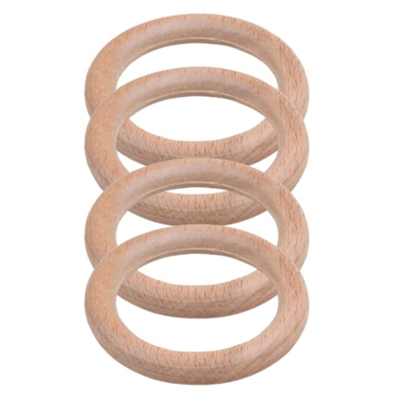 Makrome Tahta Halka 6 Cm