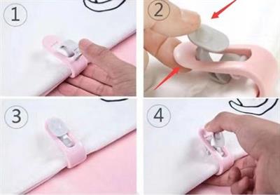 Mandallı Yorgan Sabitleme Klipsi 10 Adet (3936)