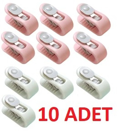 Mandallı Yorgan Sabitleme Klipsi 10 Adet Bx40