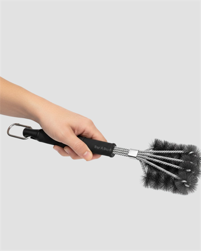 Mangal Izgara Temizleme Fırçası Paslanmaz Çelik Telli Uzun Saplı