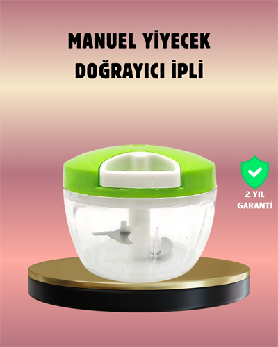 Manuel Mutfak Doğrayıcısı Kolay Temizlenebilir
