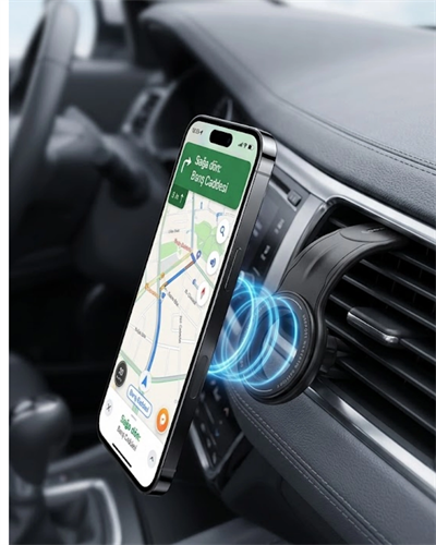 Manyetik Araç Telefon Tutucu 360 Derece Döner Güçlü Mıknatıslı Stand