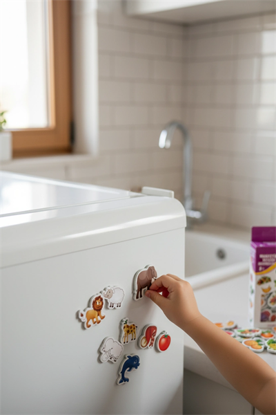 Manyetik Mıknatıslı Eğitici Hayvan ve Sebze Meyve Oyuncak Seti 56 Parça