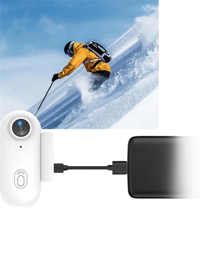 Manyetik Sabitlemeli 4K Spor Kamera Geniş Açı Lens ve Mobil Bağlantı Özellikli