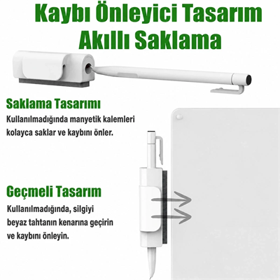 Manyetik Sihirli Yazı Tahtası 10 - 25 cm