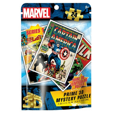 Marvel Seri 1  Mystery Puzzle 24 Parça