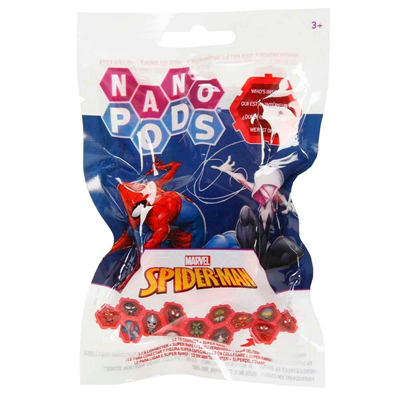 Marvel Spiderman Nano Kapsül Figür Sürpriz Paket