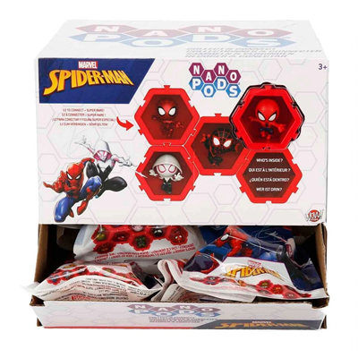 Marvel Spiderman Nano Kapsül Figür Sürpriz Paket
