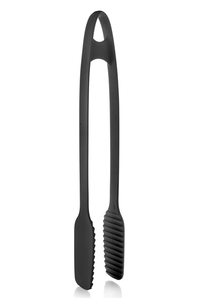 Maşa - 220 Dereceye Kadar Dayanıklı Yanmaz - Yapışmaz Plastik Izgara Maşası 30 Cm