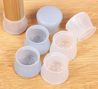 Masa ve Sandalye Ayak Koruyucu Silikon 12 Adet (3936)