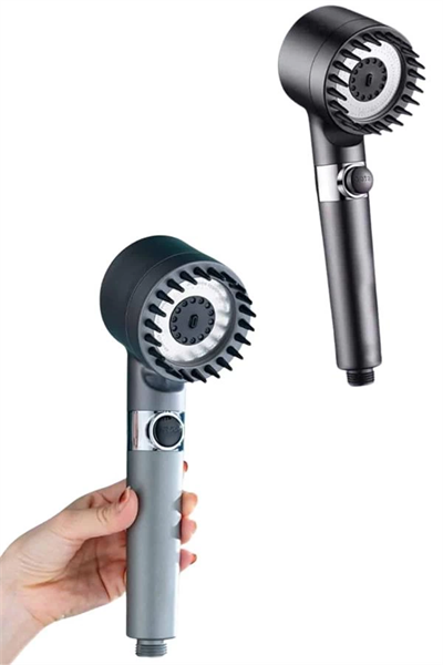 Masaj Etkili Turbolu Çok Fonksiyonlu Filtreli Duş Başlığı Yeni Nesil