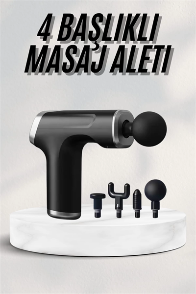 Masaj Tabancası 24v Type-c Hızlı Şarj Girişli Masaj Aleti Uzun Ömürlü