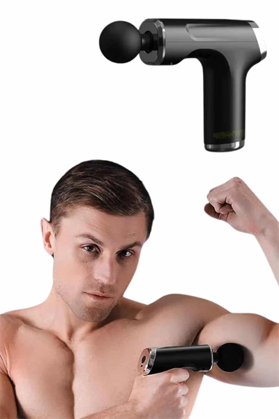 Masaj Tabancası 24v Type-c Hızlı Şarj Girişli Masaj Aleti Uzun Ömürlü