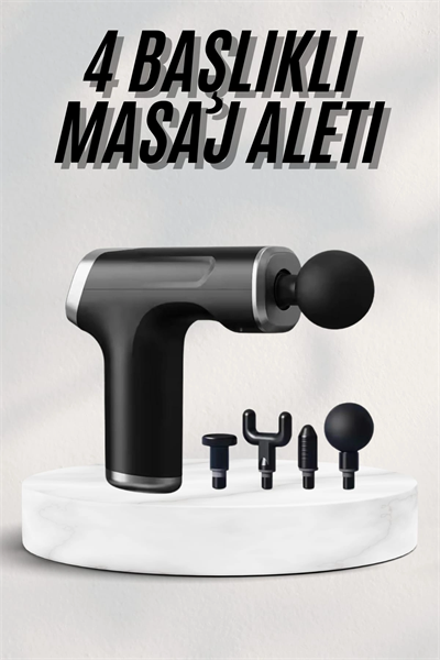 Masaj Tabancası 24v Type-c Hızlı Şarj Girişli Masaj Aleti Uzun Ömürlü