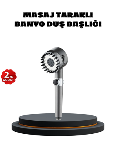 Masaj Uçlu Yüksek Basınçlı Duş Başlığı Spa Etkili