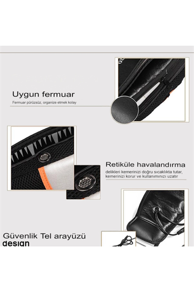 Masaj cihazı ısıtmalı titreşimli kemer ile vücut rahatlatıcı masaj deneyimi - Süpermarket