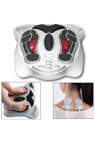 Masaj kemeri tens masaj cihazı vücut bel ayak bacak için gri renkli masaj aleti - Spor & Outdoor