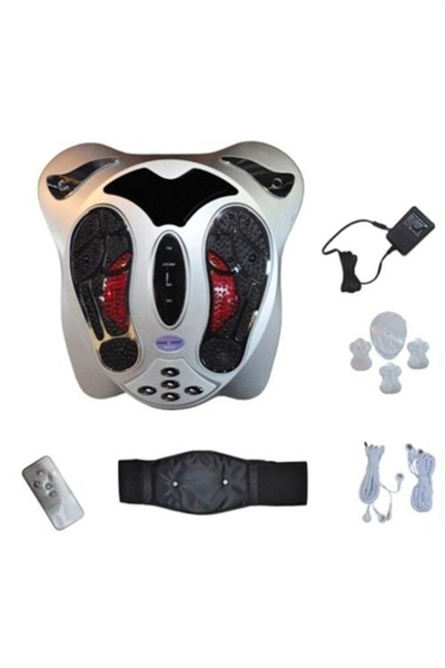 Masaj kemeri tens masaj cihazı vücut bel ayak bacak için gri renkli masaj aleti - Spor & Outdoor