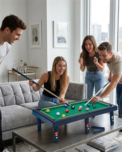 Masaüstü Bilardo Seti 5 Yaş Üzeri Çocuklar İçin Eğitici Oyuncak