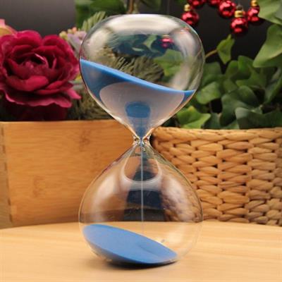 Masaüstü Cam Kum Saati – Estetik Tasarım, Dekoratif Zaman Ölçüm Aleti (3936)