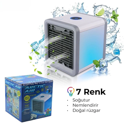 Masaüstü Kare Su Hazneli Fan