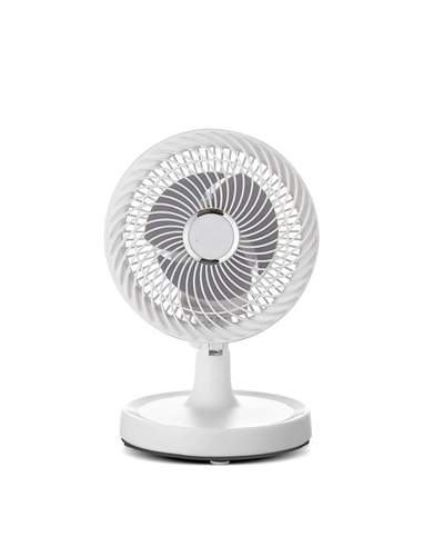 Masaüstü Mini Fan Sessiz Çalışan 2 Hızlı Otomatik Salınımlı Fan