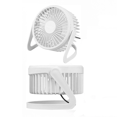 Masaüstü Mini USB Fan - PVC Gövdeli - 360° Ayarlanabilir