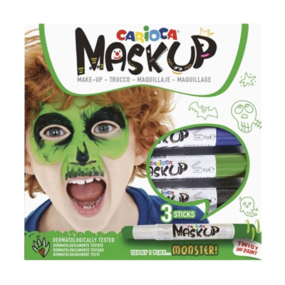Mask Up Yüz Boyası 3 Renk Monster