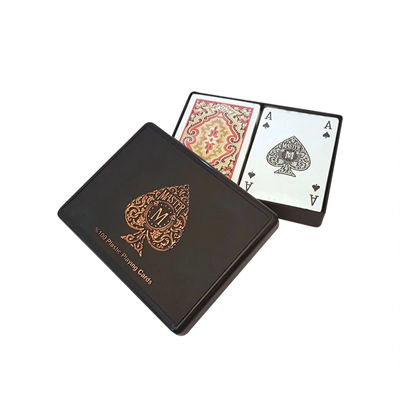 Master Plastik 2li Oyun Kağıdı (Mika Kutu)