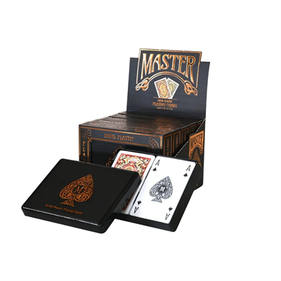 Master Plastik 2li Oyun Kağıdı (Mika Kutu)