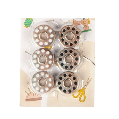 Masura İpli 6lı Metal Siyah-beyaz