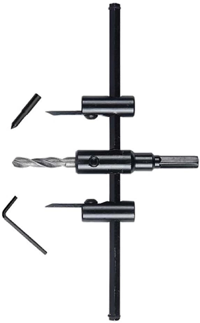 Matkap Ayarlı Panç Delme Seti 300 Mm