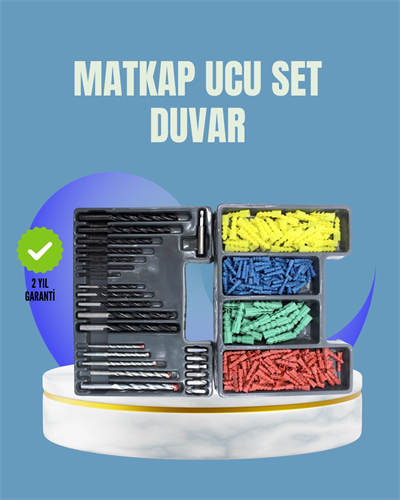 Matkap Ucu Seti Organizerli Çok Amaçlı Delme Uçları